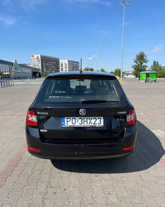 Skoda Fabia cena 36000 przebieg: 179000, rok produkcji 2018 z Poznań małe 172